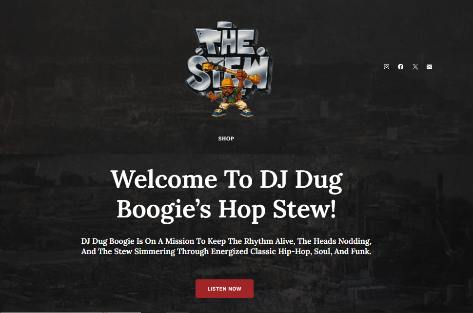 Hop Stew | DJ Dug Boogie — boom bap hip-hop DJ